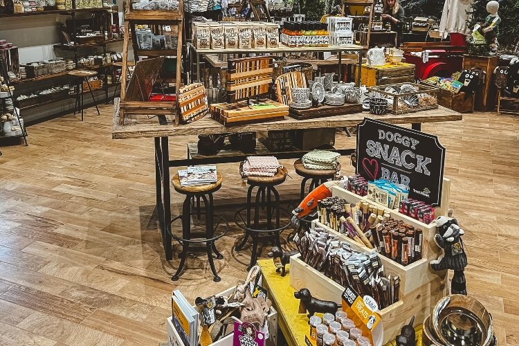 The store came about when My Secret Garden moved its warehouse into a larger building, but found it had too much space.