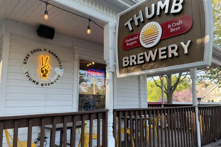 Thumb Brewery is located at 6758 Pine St. in downtown Caseville.