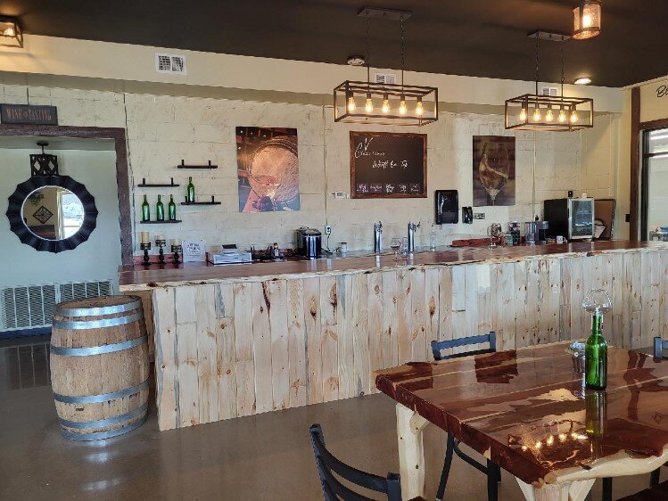 Crazy Vines Winery is located at 37 East Saginaw Road in Sanford.