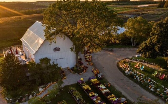 The Coveyou Scenic Farm in the fall.