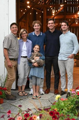 The family behind the Coveyou Scenic Farm Market. Five generations have run the farm in the past century or so.