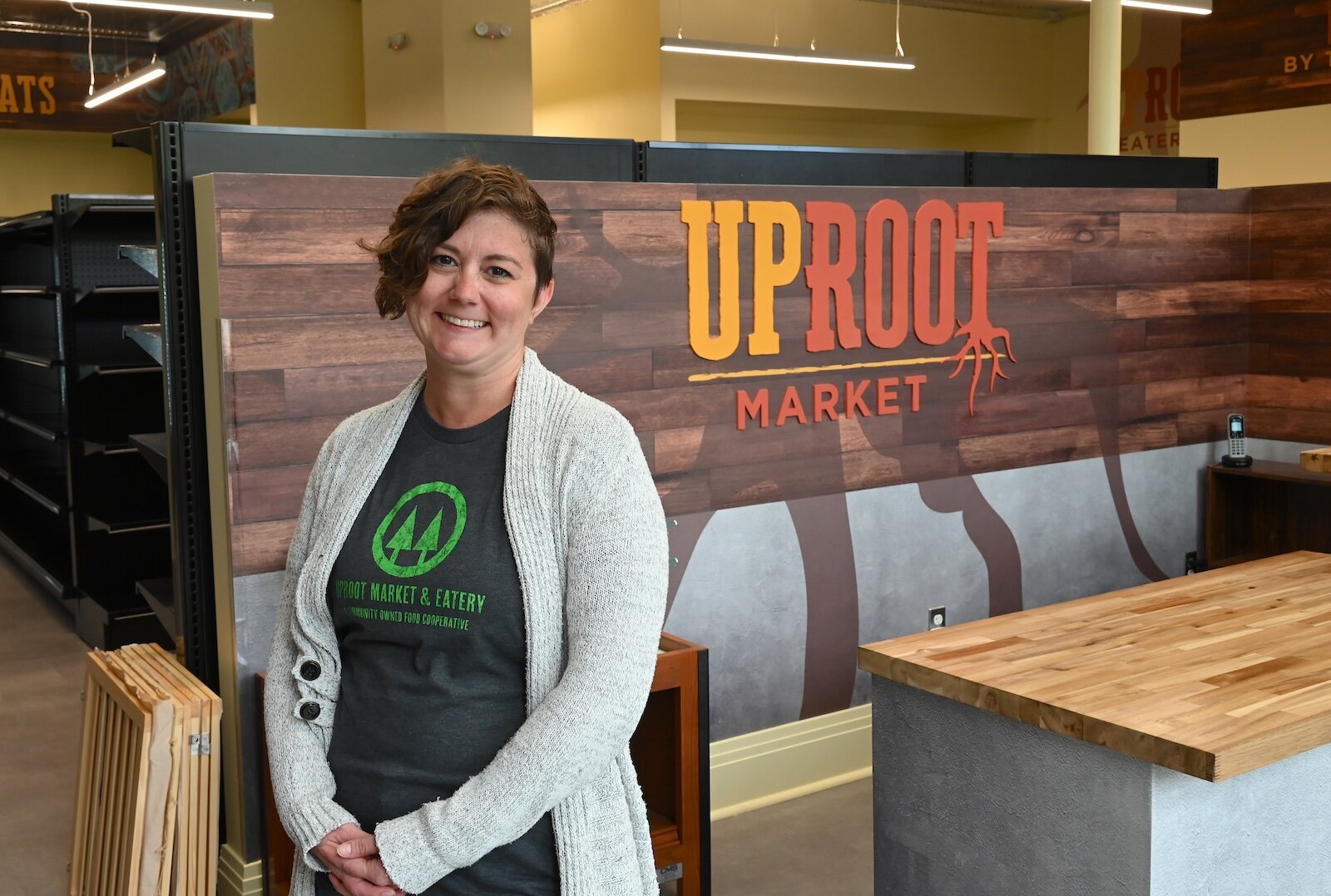 Stacy Niemann is the General Manager of Uproot Market and Eatery in downtown Battle Creek.