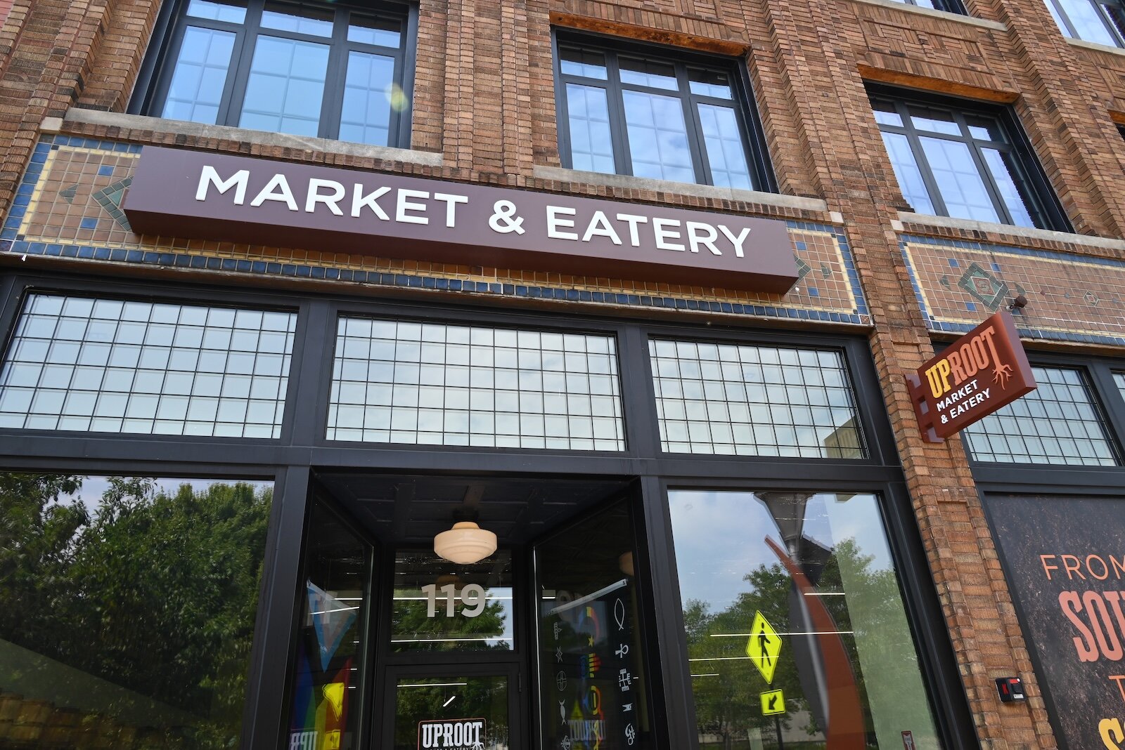Uproot Market and Eatery is located at 119 West Michigan Avenue in downtown Battle
